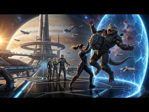 The Predator Pushed Her Aside — She Picked Him Up and Threw Him Off the Platform | HFY | Sci-Fi