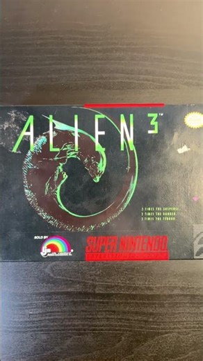 1993 Alien 3 for SNES