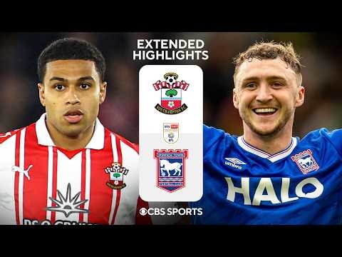 Southampton vs. Ipswich Town: Extended Highlights | EFL Championship | CBS Sports Golazo