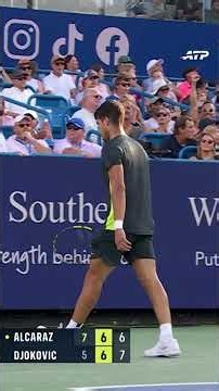 EPIC Djokovic vs Alcaraz Cincinnati Final 🥵