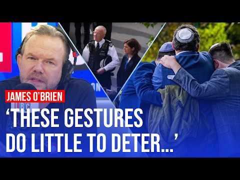 ‘There are no words’ | James O’Brien reacts to Golders Green terror attack