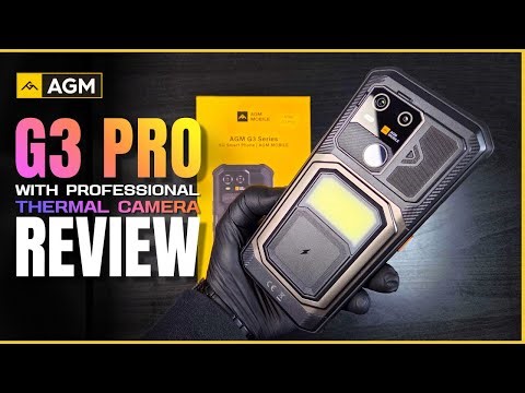 AGM G3 PRO Review: Professional 🌡️ Thermal Vision in a Rugged Body!