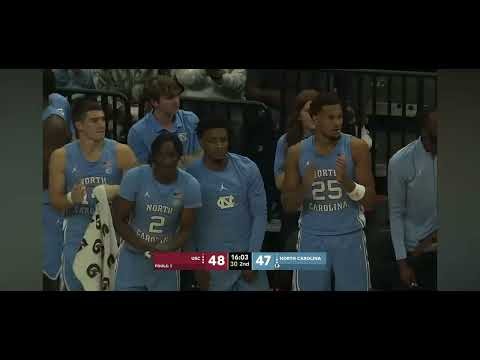 North Carolina Tar Heels vs USC Trojans Basketball Highlights!🔥