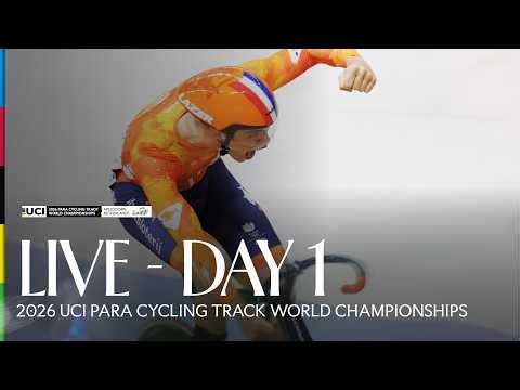 LIVE - Day 1 | 2026 UCI Para Cycling Track World Championships | Apeldoorn, Netherlands