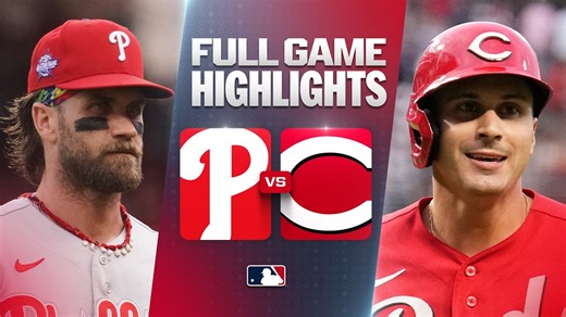 PHILLIES vs. REDS: Official Full Game Highlights (July 9) | 2026 MLB Season