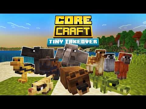 Core Craft Tiny Takeover Update — A FREE Minecraft Expansion