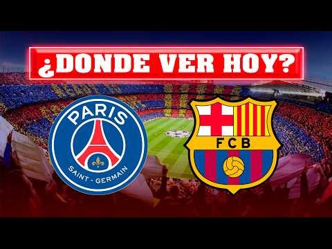 🔴 DONDE VER PSG VS. BARCELONA EN VIVO 🏆 CHAMPIONS LEAGUE 2026