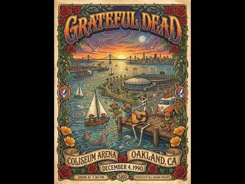 Grateful Dead - 12.4.1990 - Oakland Coliseum - Oakland, CA