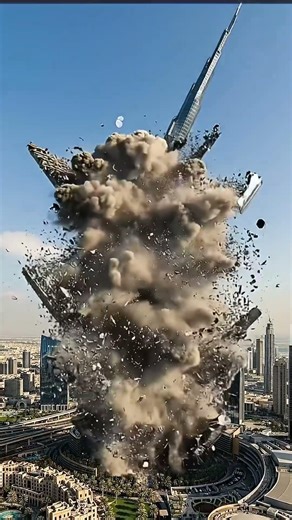 Burj Khalifa Complete Collapse 😱 | World’s Tallest Building Destroyed (AI Timelapse)