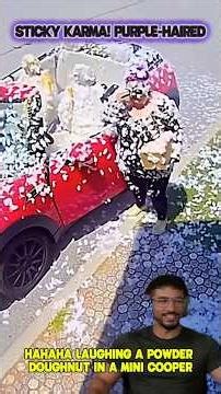 PORCH PIRATES vs. 5KG POWDER BOMBS! 💣🌈 (Instant Karma Compilation) #Karma #Busted #Fail #Justice