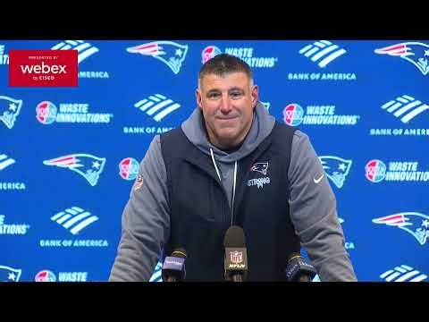 Mike Vrabel: "I Really Appreciate the Way the Defense Responded." | Patriots Press Conference