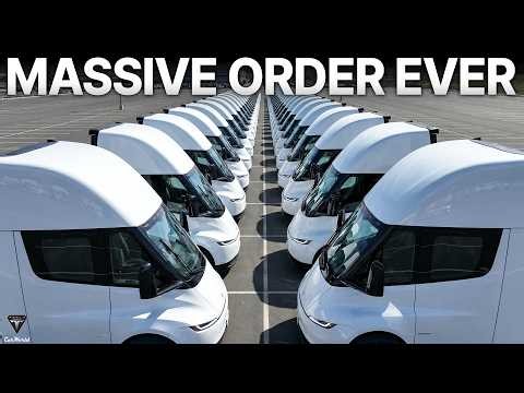 Tesla Semi Massive Orders After 2 Major Upgrades!