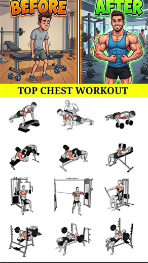 🔥 Killer Chest Workout 💪 | Build a Bigger Chest Fast 🚀