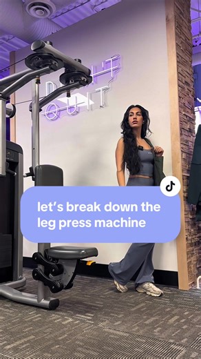 Let’s break down the leg press⬇️ I’ll preface by saying that regardless of how you execute, you’ll always be getting BOTH glutes and quads (we cannot just turn muscles “off”), but small tweaks can dictate which of the muscles take on more of the bias, and which take on less. That said… For more glute-bias: -feet positioned higher on the platform (how high will depend on how long your legs are and how big your platform is) -legs distanced around shoulder-hip width apart -come down to the point in