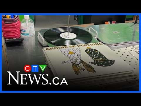Vinyl records in hot demand in Quebec