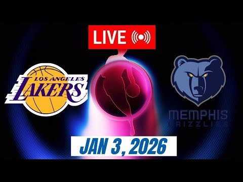 NBA LIVE! Los Angeles Lakers vs Memphis Grizzlies January 3, 2026 | NBA Full Game Today (2K)