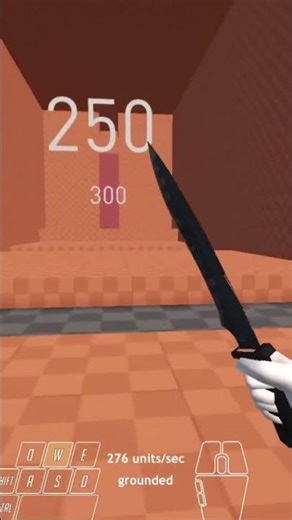 I created the best GoldSrc (Half Life, CS 1.6) style fps controller in Unity #unity #unitydev