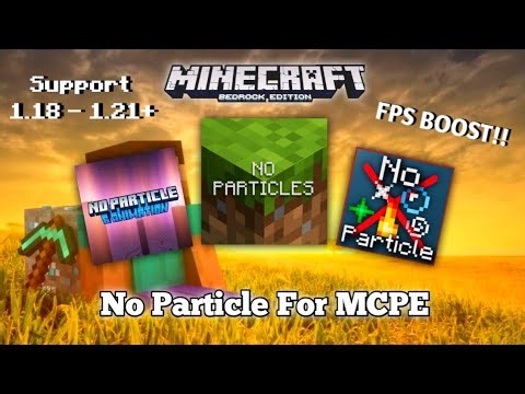 No Particle Texture Pack for MCPE 1.21+ | FPS Boost & No Lag