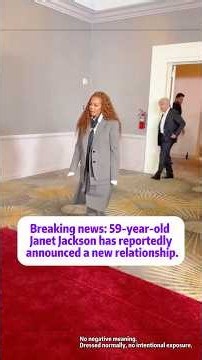 Breaking news: 59-year-oldJanet Jackson has reportedlyannounced a new relationship.