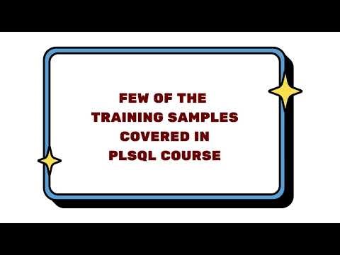 PL SQL Course | Online, Thane, Mumbai | Training Examples & Free Demo