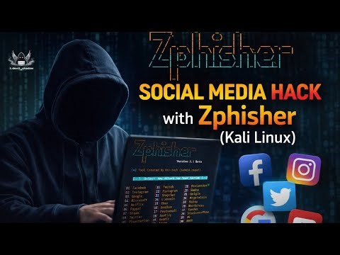 Social Media Phishing Demo | How Phishing Works with Zphisher (Kali Linux) ⚠️