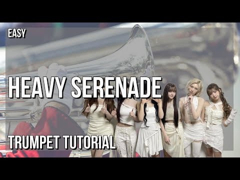 SUPER EASY: How to play Heavy Serenade by NMIXX on Trumpet (Tutorial)