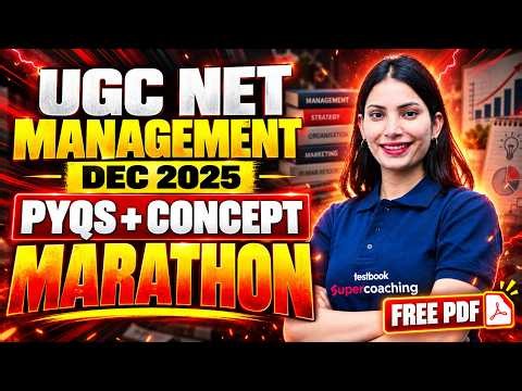 UGC NET Management Marathon Class 2026 | UGC NET Management Previous Solved Papers By Yogita Mam