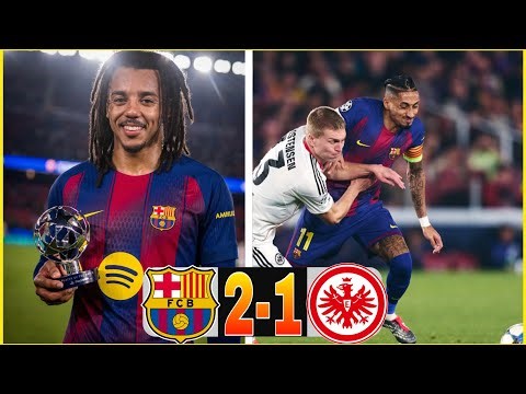 BARÇA 2-1 FRANCFORT RASHFORD DÉCISIF ! KOUNDÉ DOUBLÉ MAIS DÉÇU..