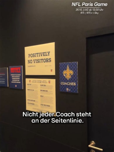 Die Macher hinter den Kulissen! Nicht jeder Coach steht an der Sideline! 👀 Das NFL Paris Game diesen Sonntag ab 13:30 Uhr LIVE bei RTL! 🇫🇷 Alle Night Games und jeden Sonntag NFL-Spiele LIVE! 📺 #rtlnfl #nfl 🏈 rtlnfl;