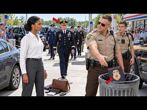 Cop Threw the Black Woman's Federal Badge in the Trash — 5 Minutes Later He Was Begging Her