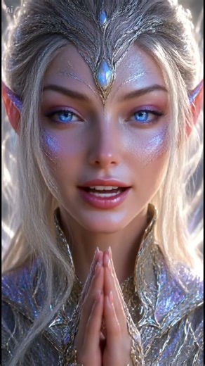 Alien Angel Prayer ✨ Divine Light & Peace Activation #Shorts #SpiritualAwakening #AngelPrayer