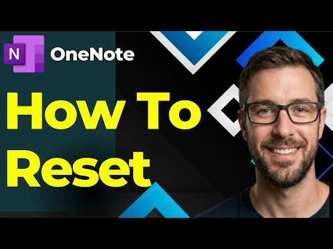 How To Reset OneNote In Windows 11 [2026 Guide]