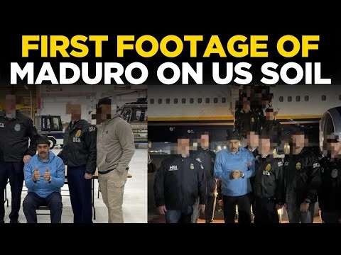 Maduro Arrives In US LIVE | ‘CAPTURED’ Venezuelan President, Handcuffed & Guarded, Walks In NYC