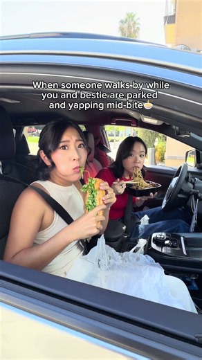 The Mid-Bite Freeze Is Real #bZ #LetsGoPlaces