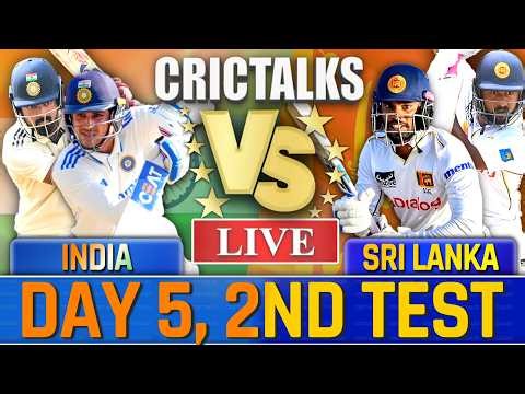 Live: IND vs SL, Day 5, 2nd Test Cricket Live Match Today, Scores, Commentary India vs Sri Lanka