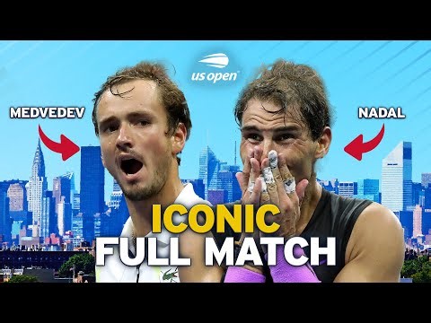 5 Set THRILLER! | Daniil Medvedev vs. Rafael Nadal Iconic Full Match | 2019 US Open Final