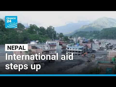 Countries step up aid for Nepal flood disaster • FRANCE 24 English