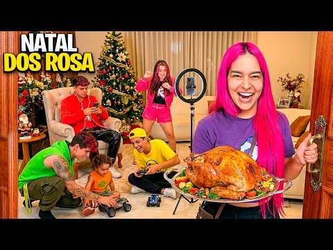 VLOG DE NATAL DOS ROSA *teve briga?