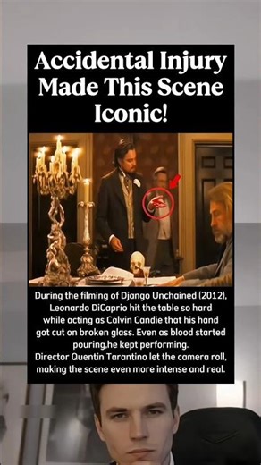 DiCaprio Bleeds While Acting – Django Unchained