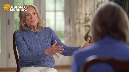 Jill Biden described the challenges of being first lady, describing it as a “Catch-22” situation.“You have to walk kind of a fine line,” Biden told Sunday Morning’s Rita Braver. “I think every first lady has to do that.”