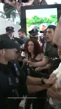 Police beat and detain Gaza flotilla activists at airport | AJ #shorts