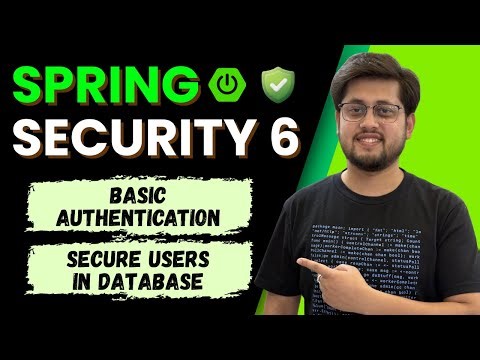 Spring Security Basic Authentication Interview Questions & Implementation