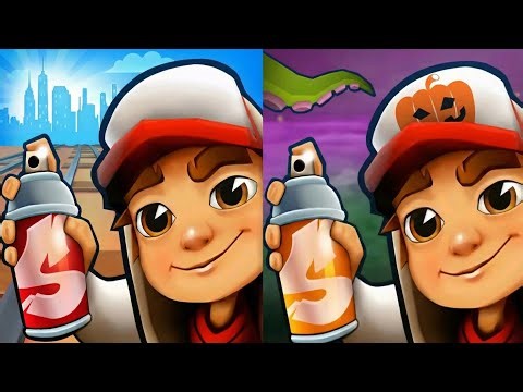 Subway Surfers: Space Station 🆚 Cambridge Map Comparison Gameplay!
