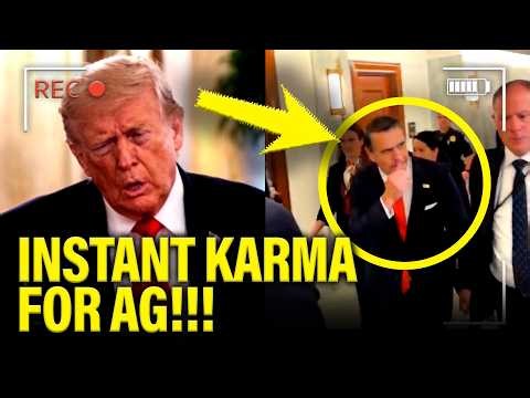 Trump gets INSTANT KARMA as AG FACES OFF against MEIDAS HOST!!