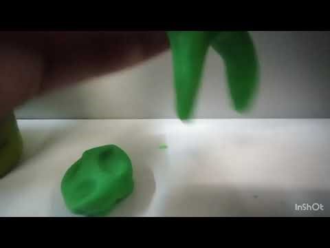 How to make alien out of play doh