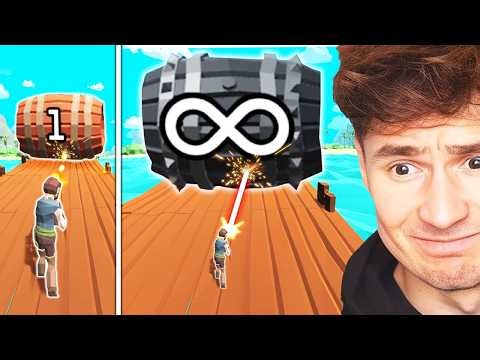 Can I Destroy THE BIGGEST BARREL POSSIBLE?