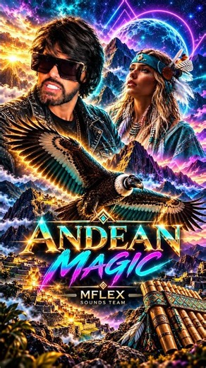 ANDEAN MAGIC Italo Disco and the mystical sounds of the Andes! #shorts #synthwave #synthpop #disco