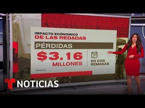 Redadas de ICE causan pérdidas millonarias a negocios latinos en Los Ángeles | Noticias Telemundo