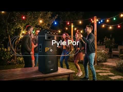 Pyle Portable Cabinet PA Speaker System - PADH212