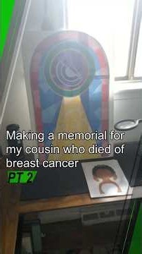 Making a Memorial - Part 2 #breastcancerawareness